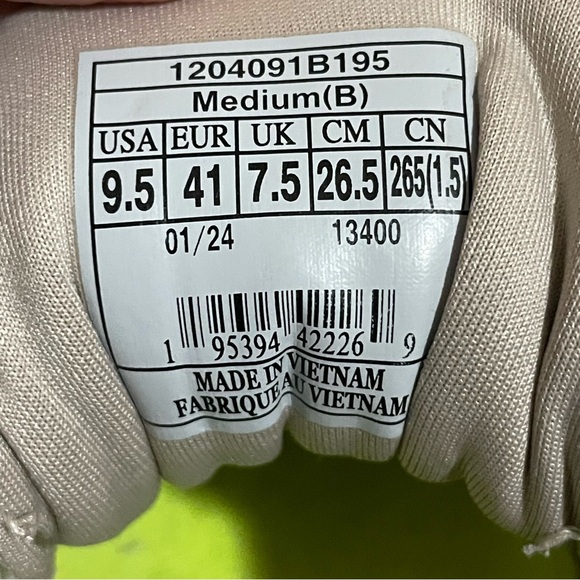 BROOKS Glycerin 21 Running Shoes Coconut Aqua Autumn Sunset Size 9.5 Women's - Picture 9 of 9